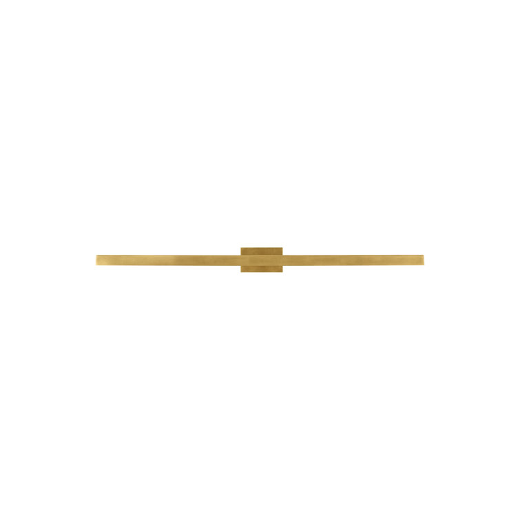 Natural Brass 36" Dimmable LED Picture Light