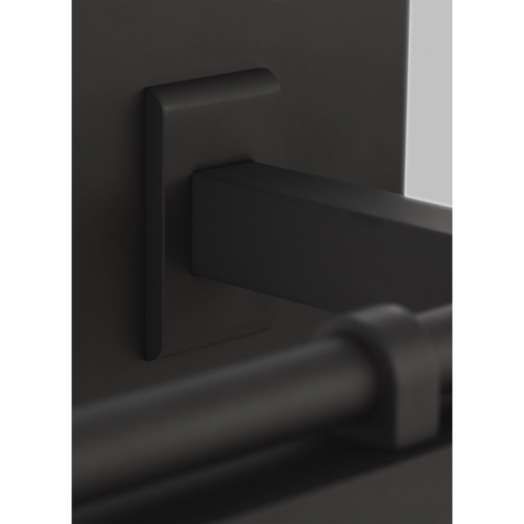 Nightshade Black Dimmable Outdoor LED Bath Bar Light