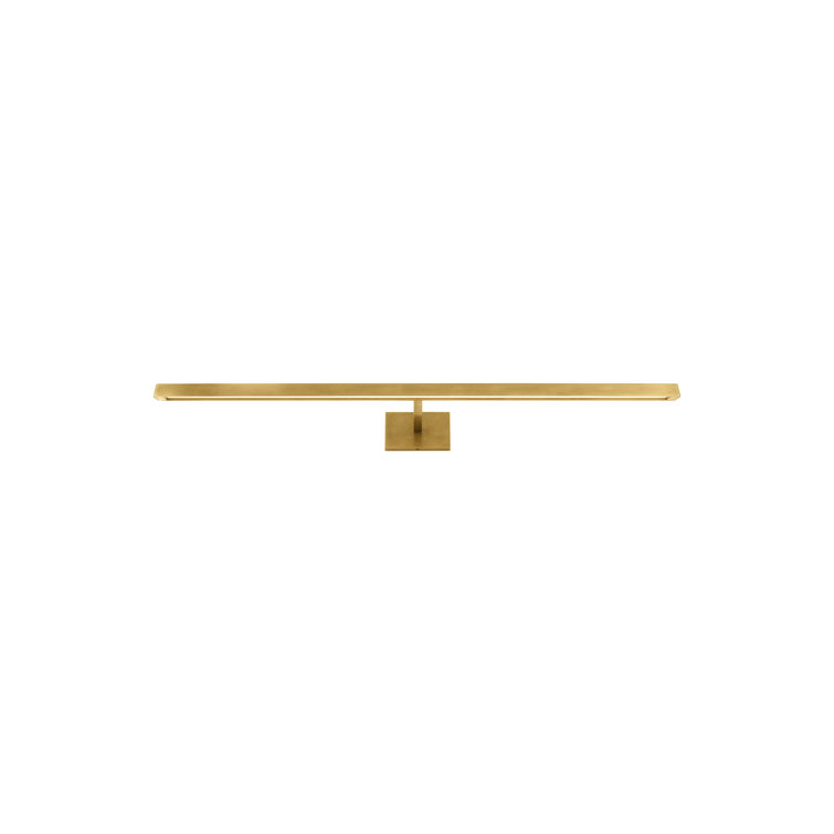 Natural Brass 36" Dimmable LED Picture Light