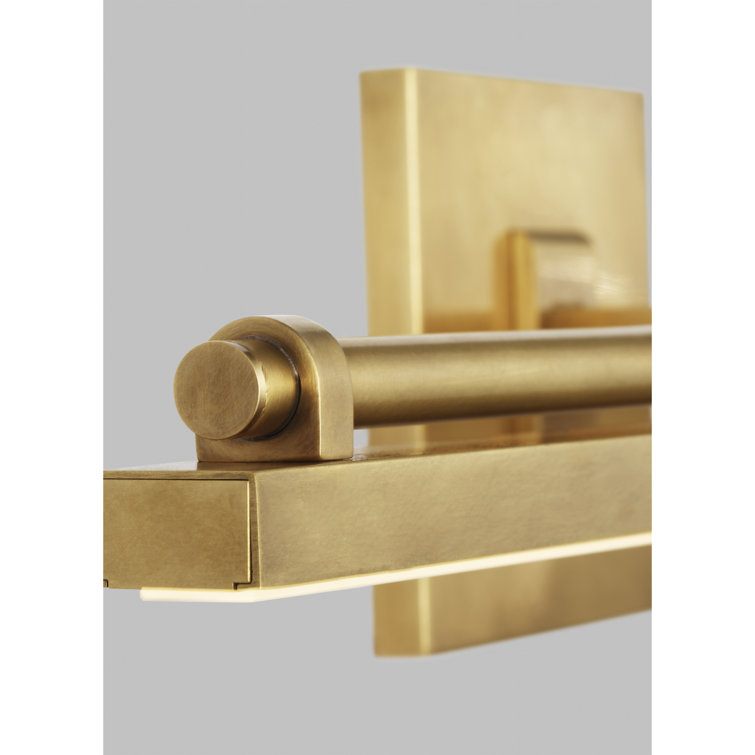Natural Brass Dimmable LED Outdoor Bath Bar Light