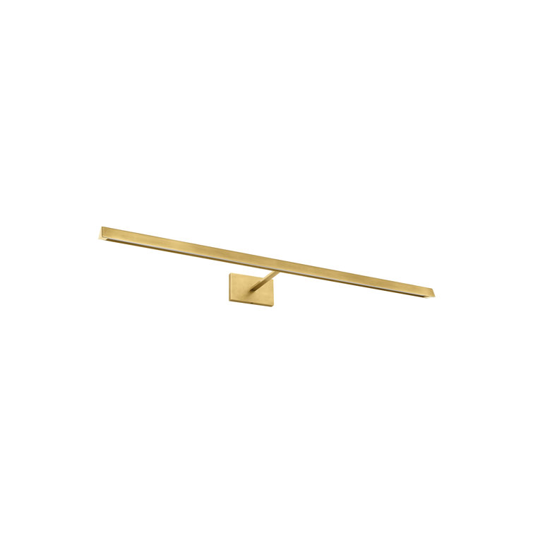 Natural Brass 36" Dimmable LED Picture Light