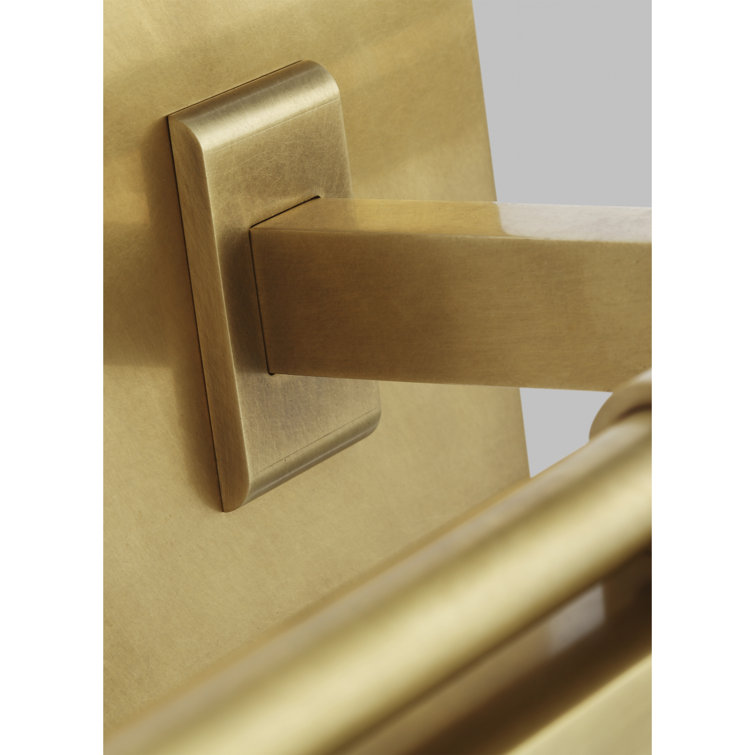 Natural Brass Dimmable LED Outdoor Bath Bar Light