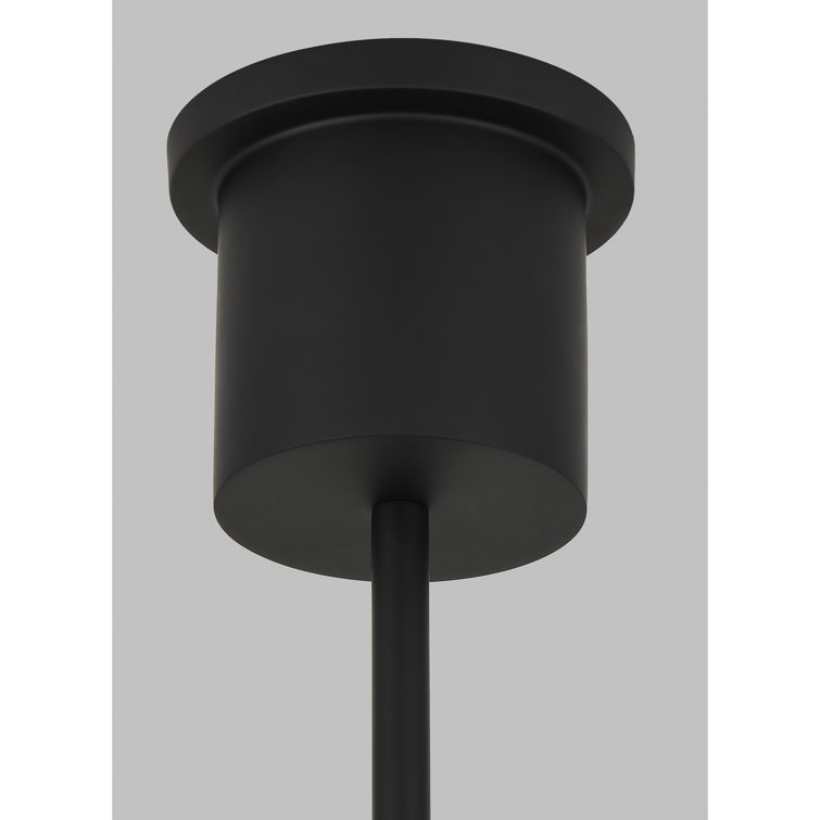 Nightshade Black LED Chandelier 4-Light Integrated 32W