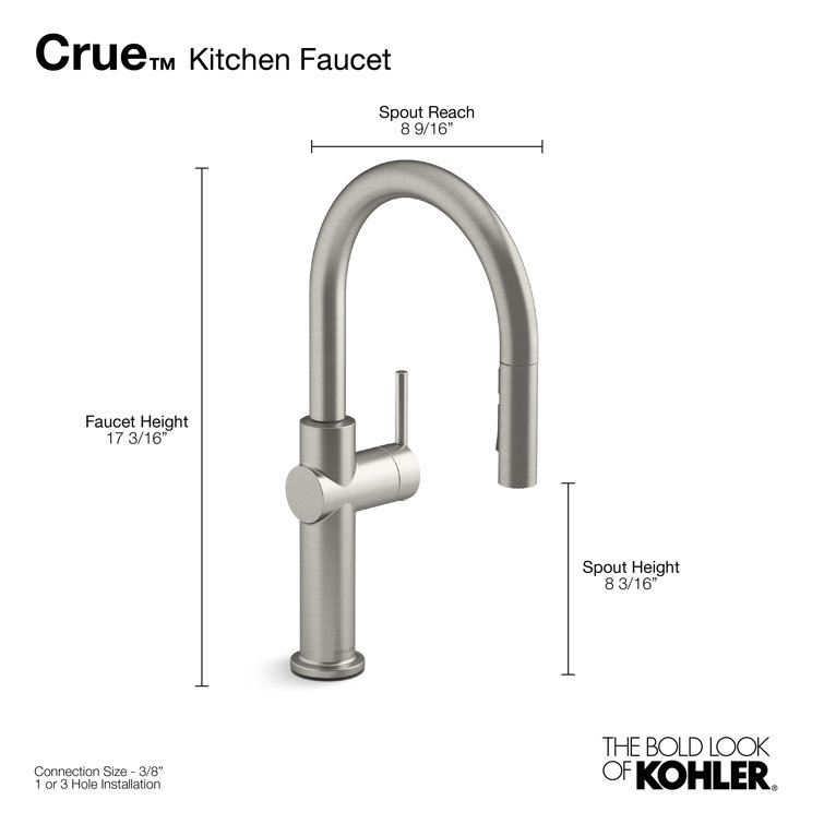Matte Black Single Handle Pull Down Kitchen Faucet