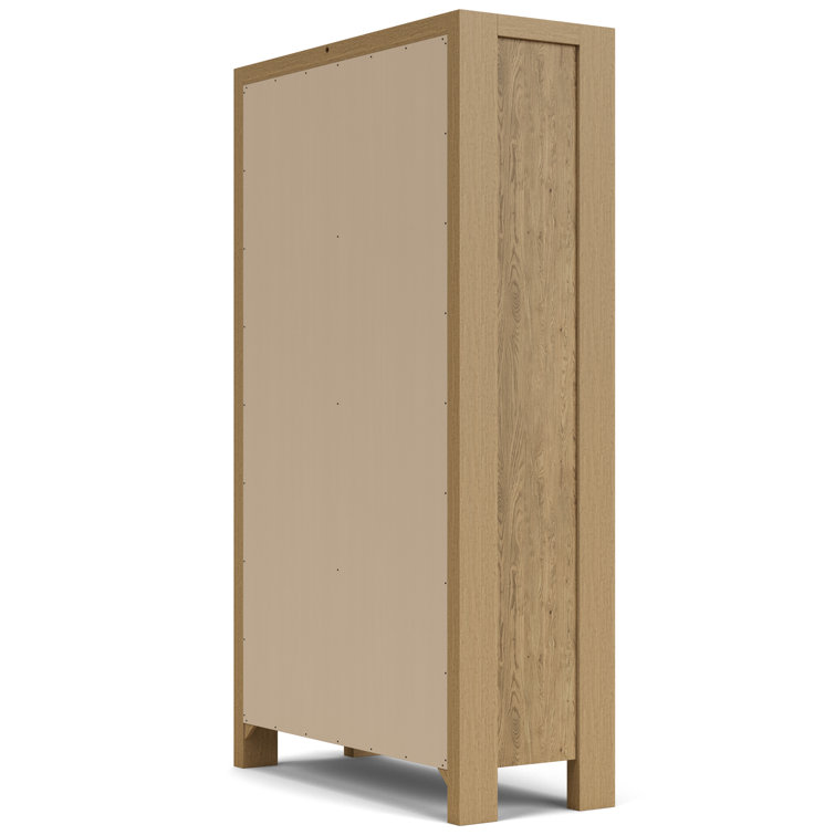 Laroche Natural Oak and Glass Display Cabinet