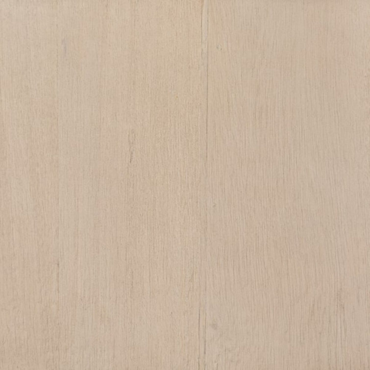 Wesson Bleached Burl Square Coffee Table in Cream Mahogany
