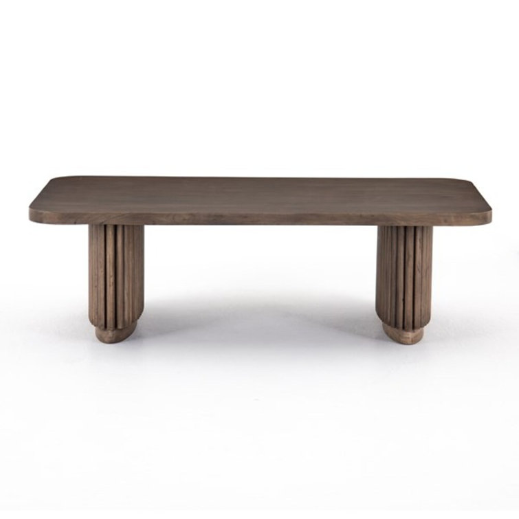 Jaipur Majesty Reclaimed Ashen Brown Wood Coffee Table