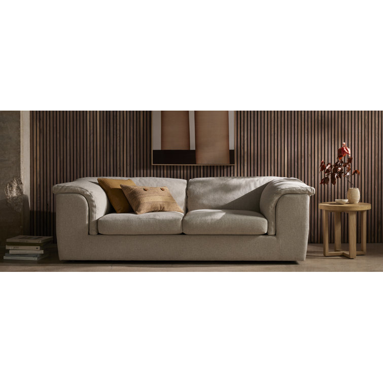 Contemporary Nettlewood Round End Table with Stone Finish