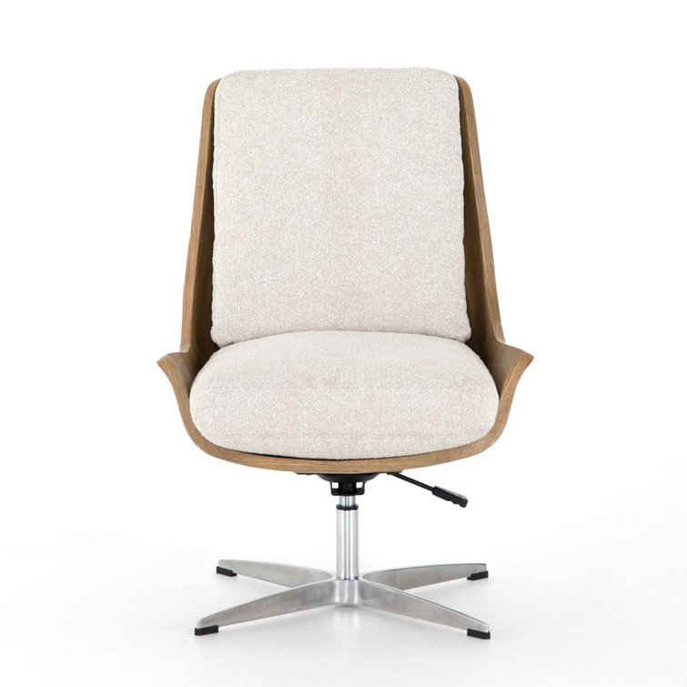 Elder Sand and Toasted Ash Veneer Adjustable Swivel Task Chair