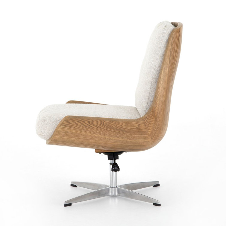 Elder Sand and Toasted Ash Veneer Adjustable Swivel Task Chair