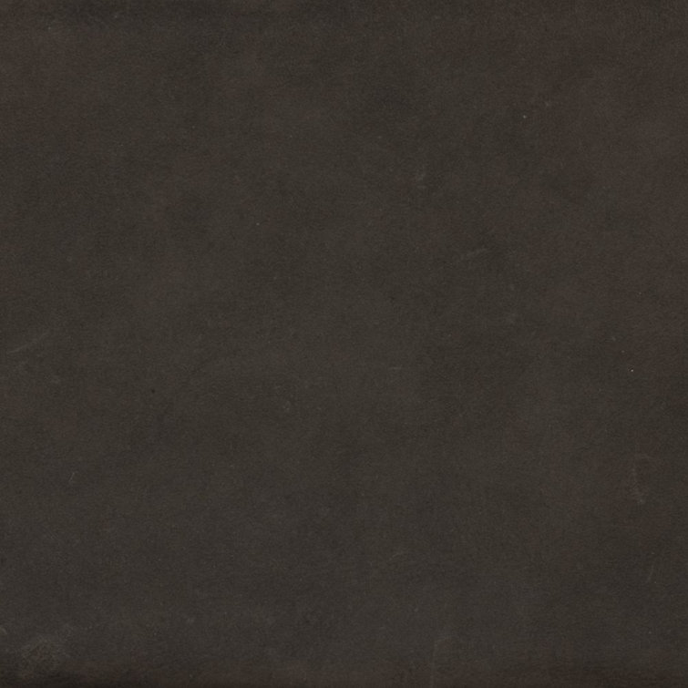 Gray and Dark Brown Leather Upholstered Counter Stool