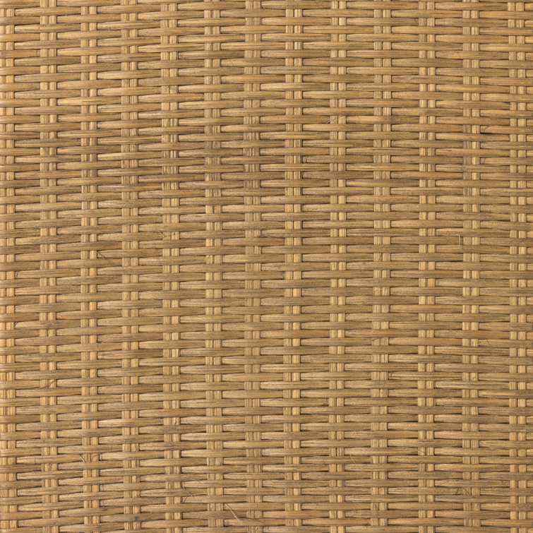 Veta 74'' Taupe Cane and Mango Wood Sideboard