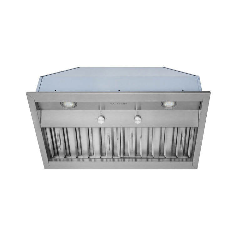 Hauslane Stainless Steel Convertible Insert Range Hood with Charcoal Filter