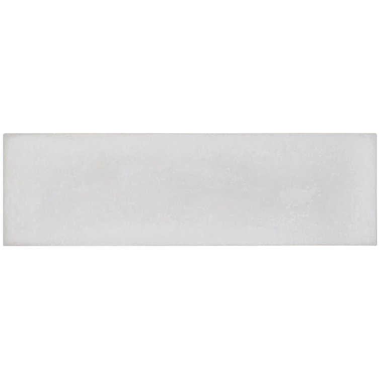 Mist Gray Matte Cement Rectangular Wall Tile 2" x 8"