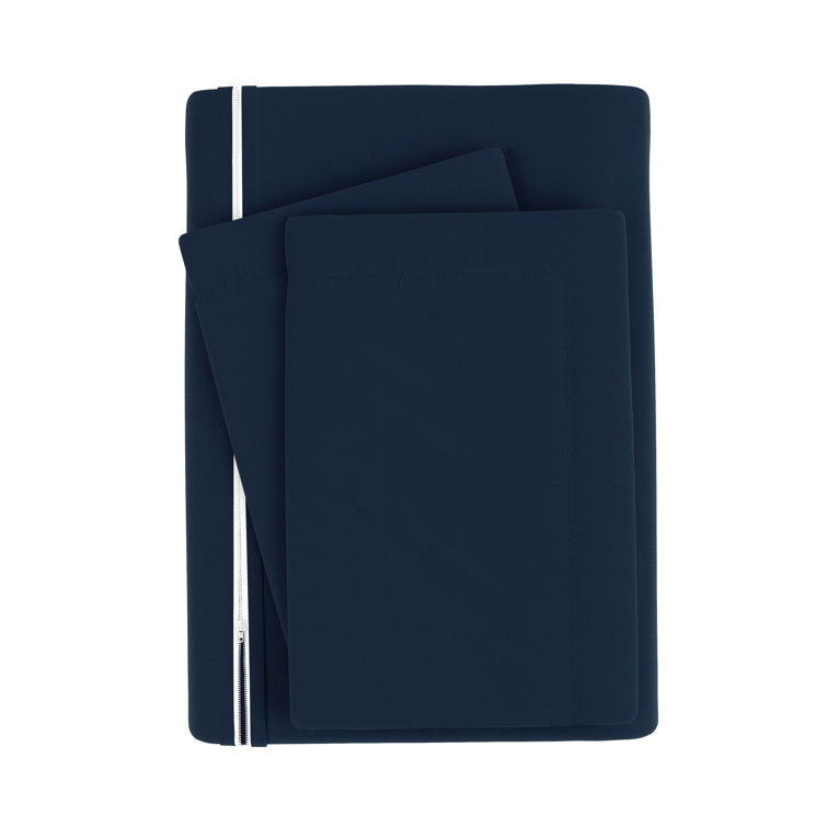 Duvet Cover Set Super Soft Microfiber Bedding in Solid Colors