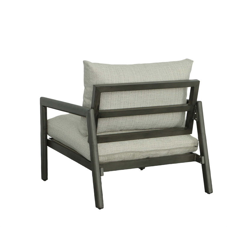 Kasey Outdoor Lounge Chair with Cushion