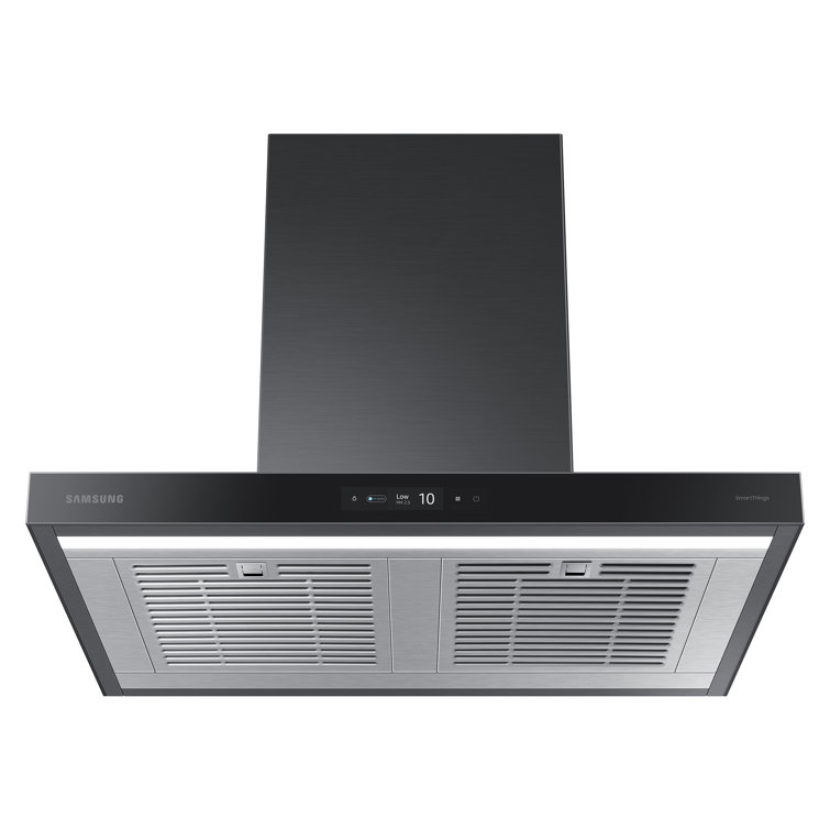 30" Clean Deep Charcoal Stainless Steel Wall Mount Hood