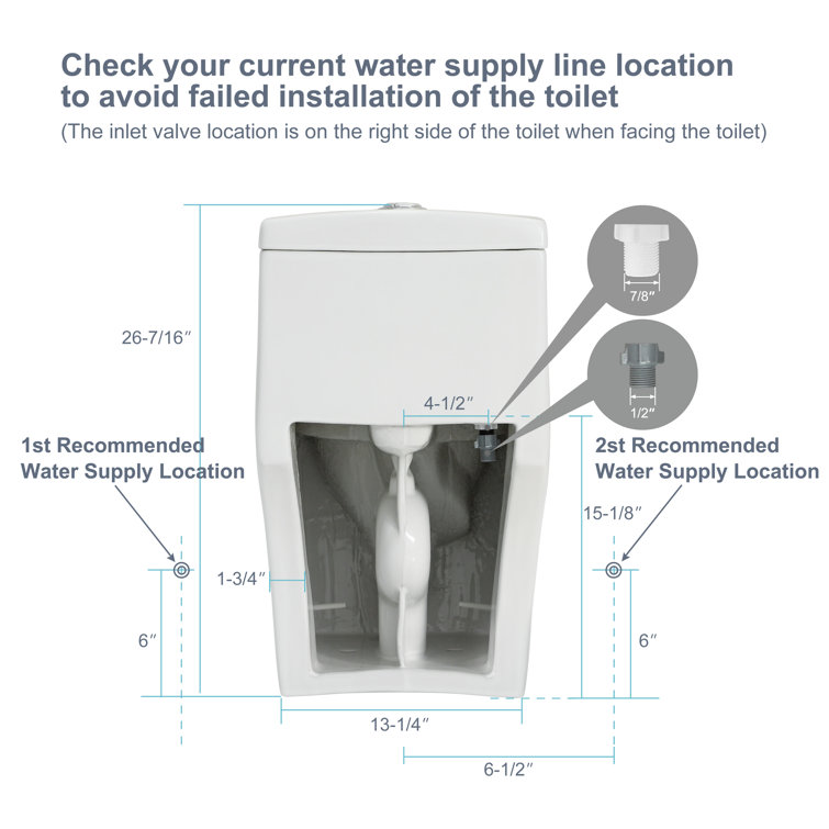 Greta White Elongated One-Piece Dual Flush Toilet