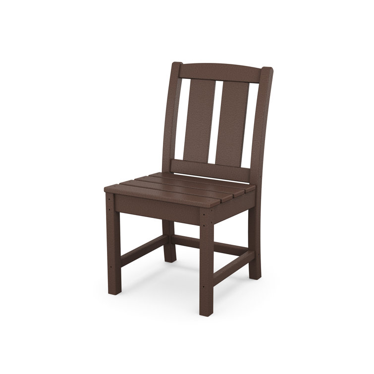 Mahogany Stain-Resistant Wooden Side Chair