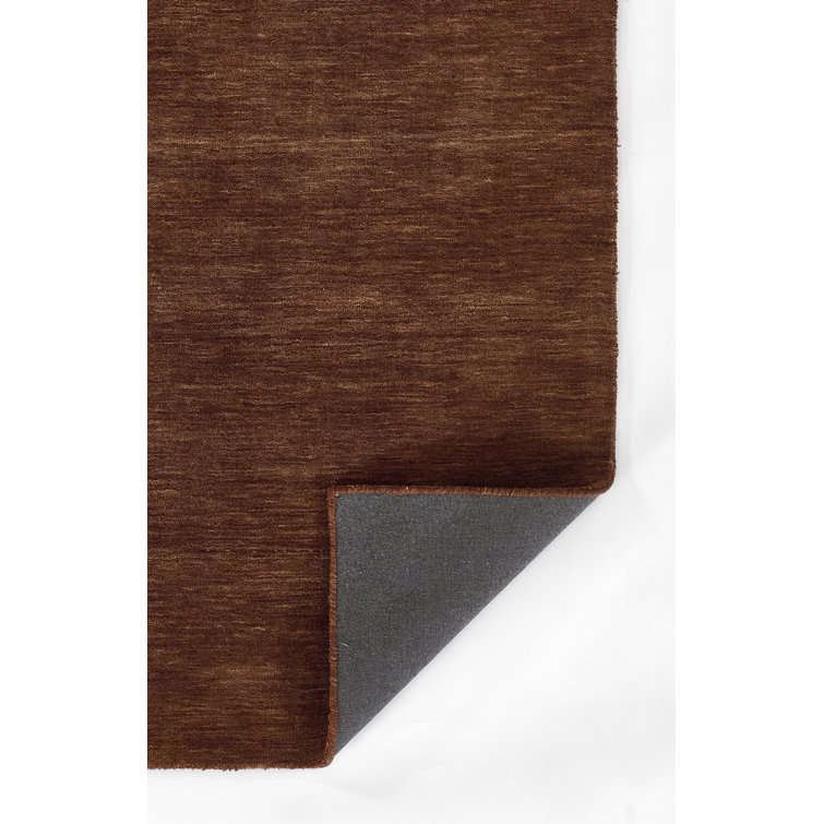 Handmade Copper Wool Rectangular Area Rug 5' x 8'