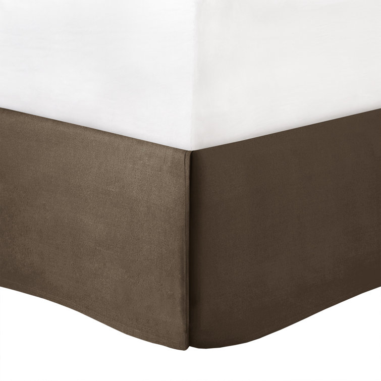 Trinity Taupe 7-Piece Polyester Charmeuse Queen Comforter Set