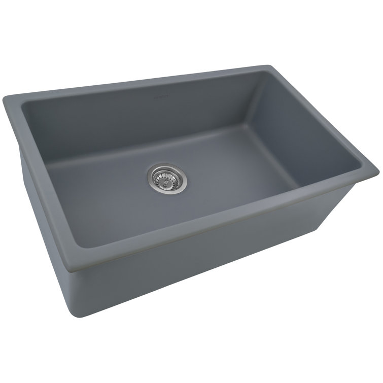 Laguna Blue 30-Inch Fireclay Drop-In Kitchen Sink