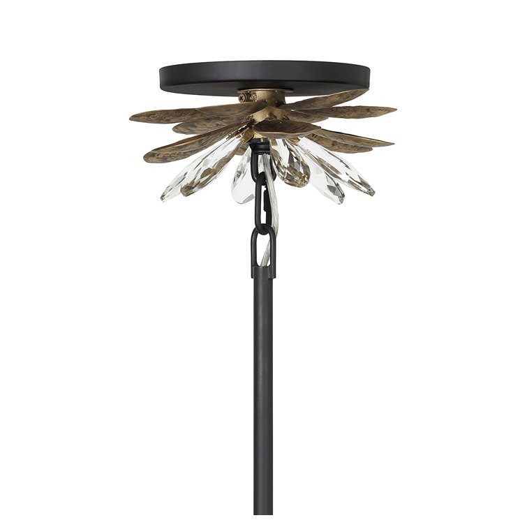 Giselle 16-Light Delphine Crystal and Metal Chandelier