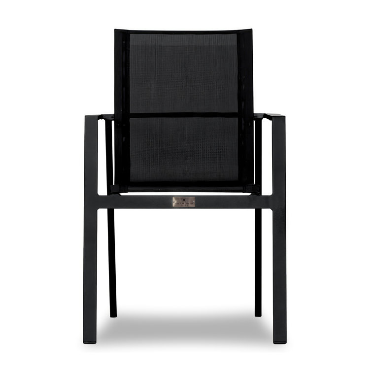 Black Powder Coated Aluminum 8-Person Outdoor Dining Set