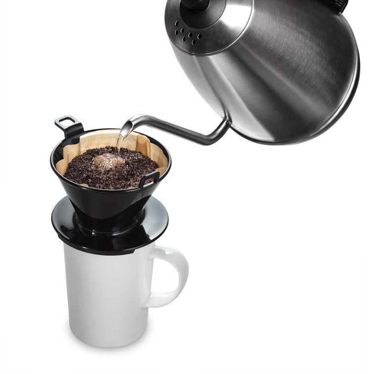 Hamilton Beach 7-in-1 Black and Stainless Steel Coffee Maker