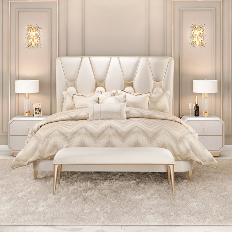 Gold Crystal Flower 2-Light Wall Sconce
