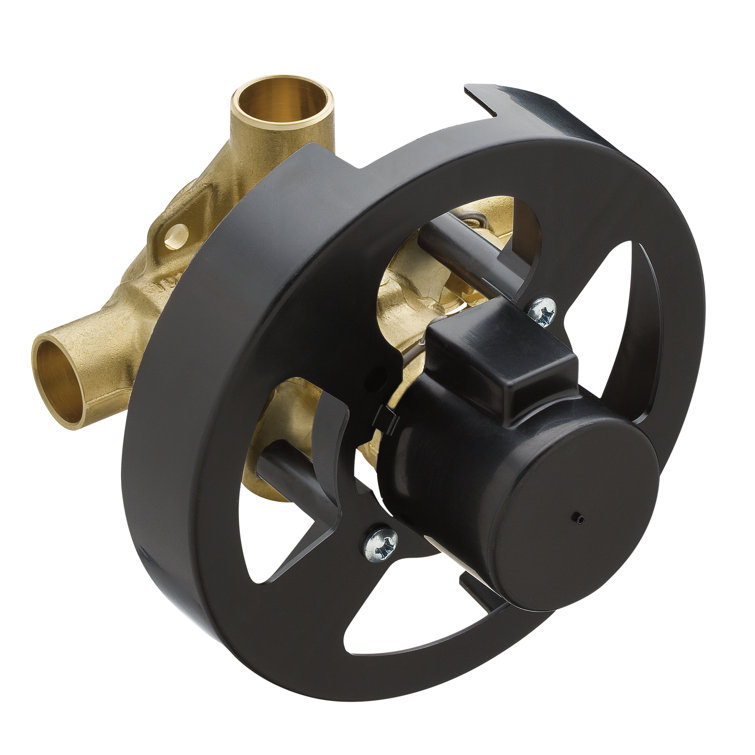 Moen Brass and Black Posi-Temp Pressure Balancing Valve