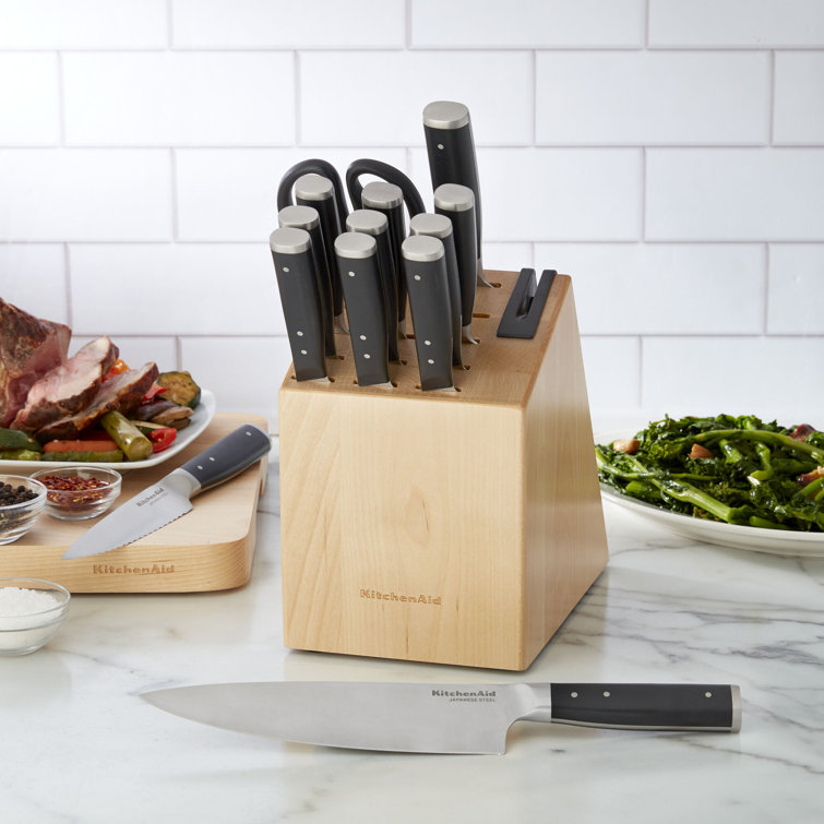 KitchenAid® Kitchenaid Gourmet 14-Pc Triple Riveted Block Set