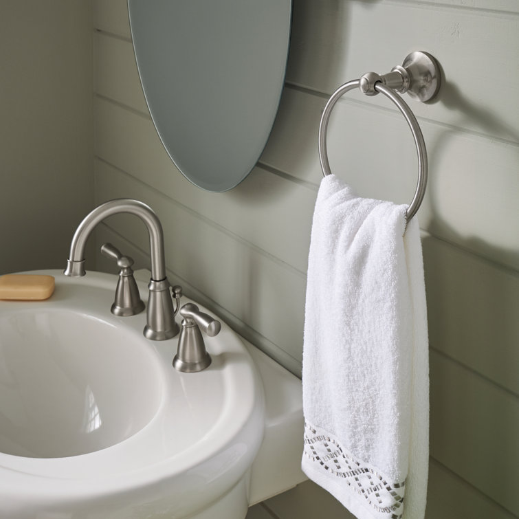 Vale Brushed Nickel Wall Mounted Towel Bar