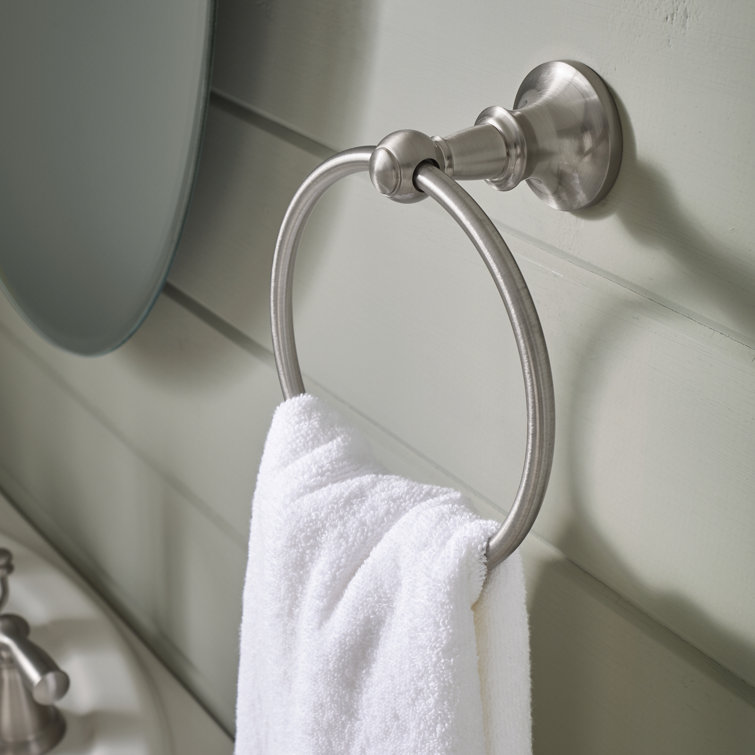 Vale Brushed Nickel Wall Mounted Towel Bar