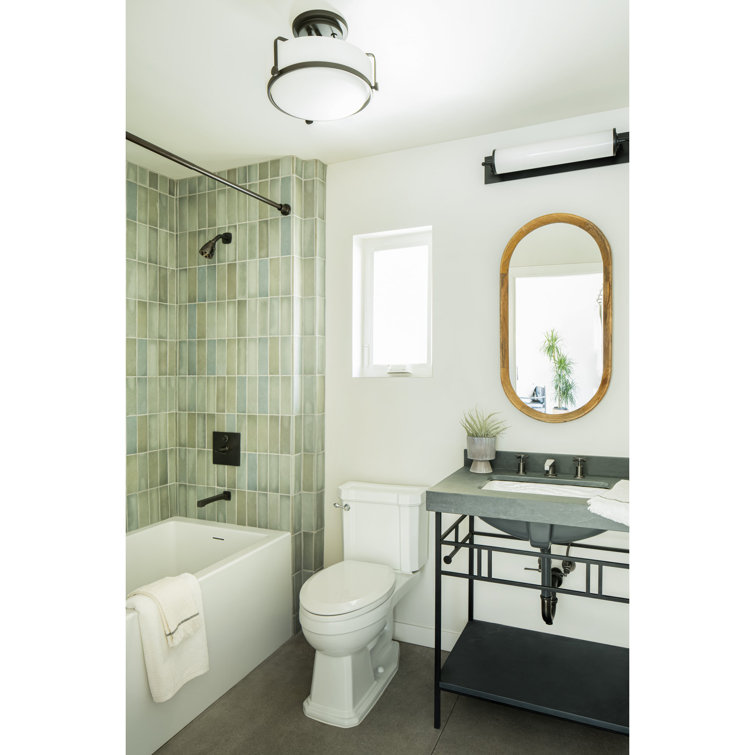 Sydney 72'' White Acrylic Alcove Whirlpool Bathtub with Jets