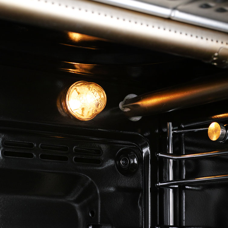 Massimo 36-inch Stainless Steel Gas Range with Griddle