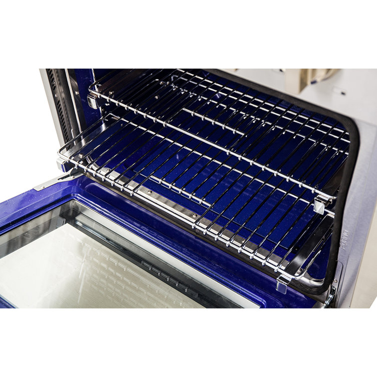 Massimo 48-inch Stainless Steel Dual Fuel Range with Griddle