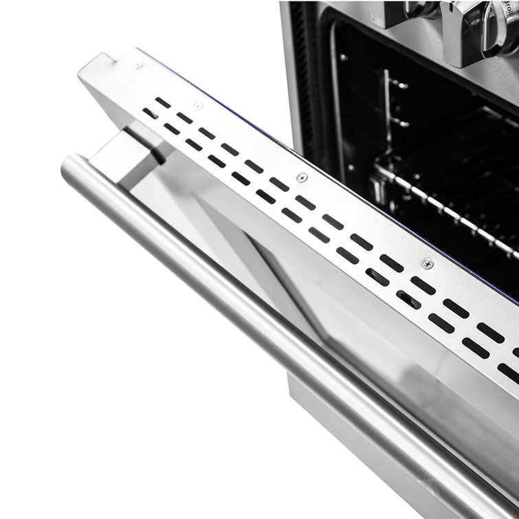Massimo 48-inch Stainless Steel Dual Fuel Range with Griddle