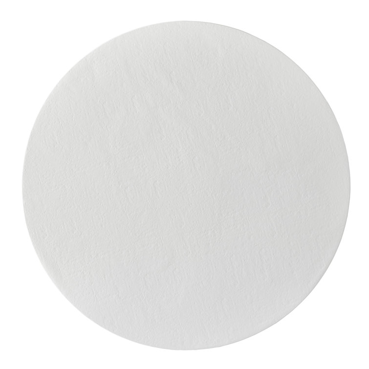 60" White Round Pedestal Dining Table
