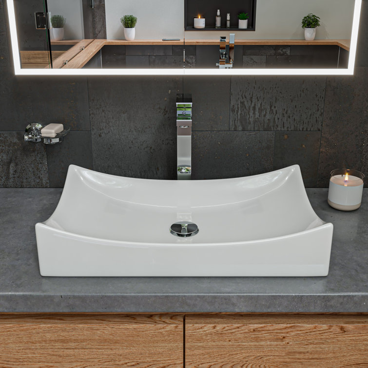 Polished Chrome Brass Pop-Up Drain for Bathroom Sink