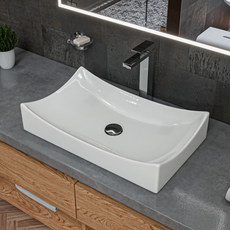 Polished Chrome Brass Pop-Up Drain for Bathroom Sink