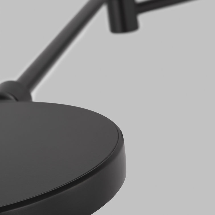 Matte Black LED Swing Arm Wall Sconce