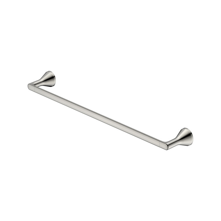 Brushed Nickel 24-Inch Wall Mounted Towel Bar