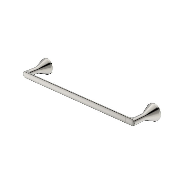 Brushed Nickel 18-Inch Wall Mounted Towel Bar