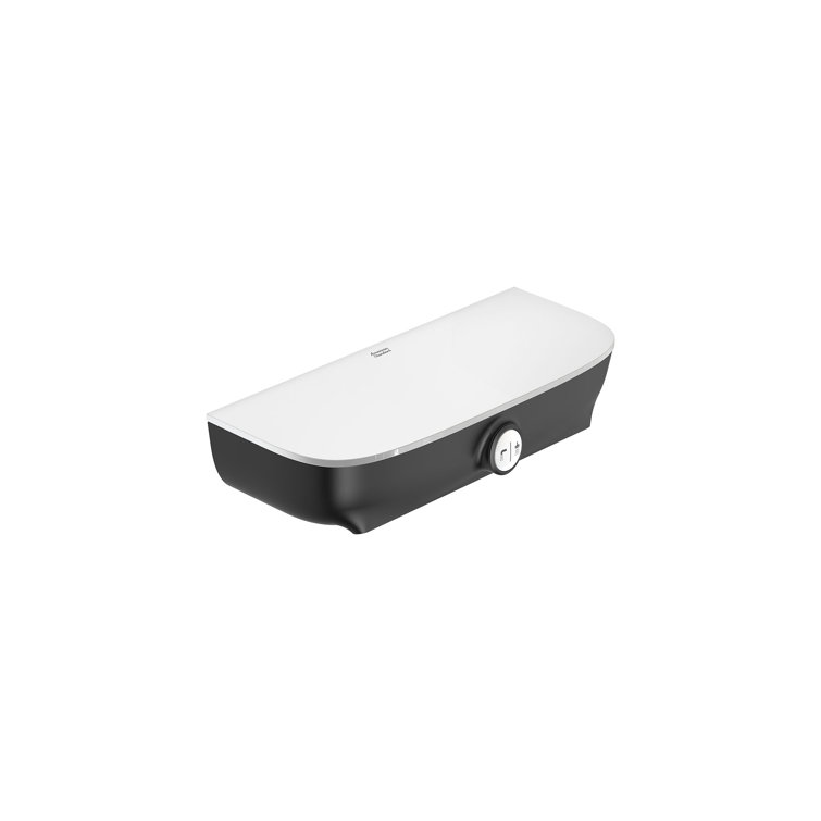 Matte Black Wall Mounted Waterfall Tub Spout