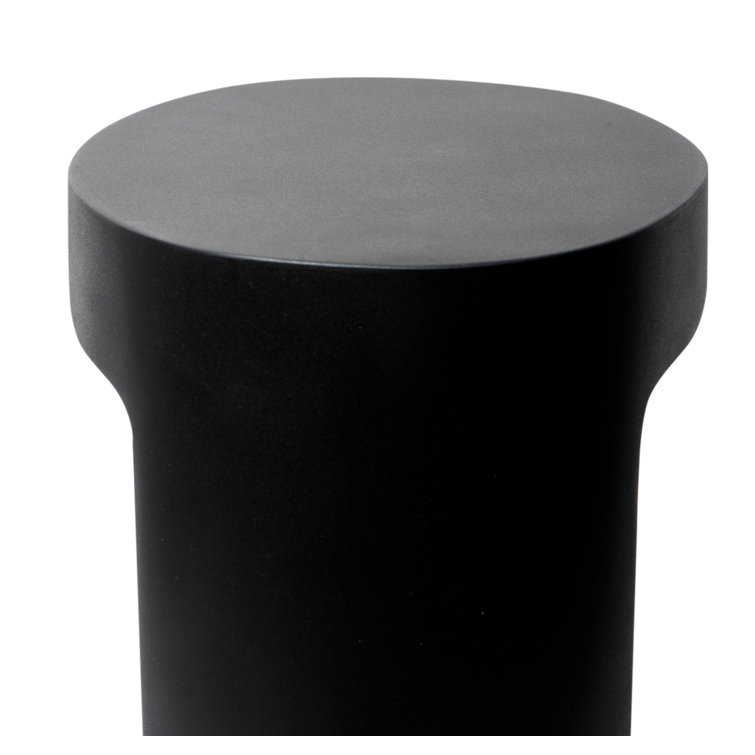 Black Matte Resin Bathroom Shower Bench