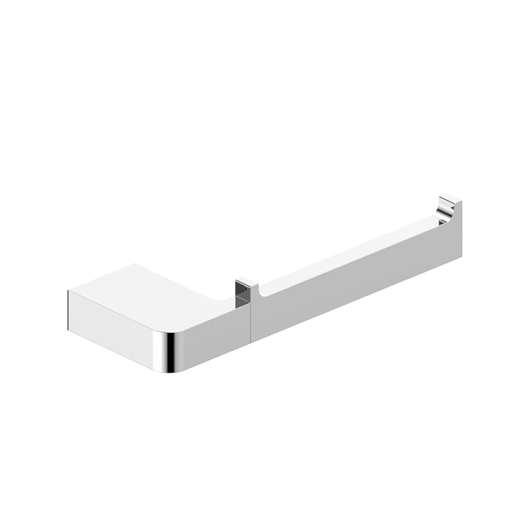 Elegant Cube 3-Piece Polished Chrome Bathroom Hardware Set