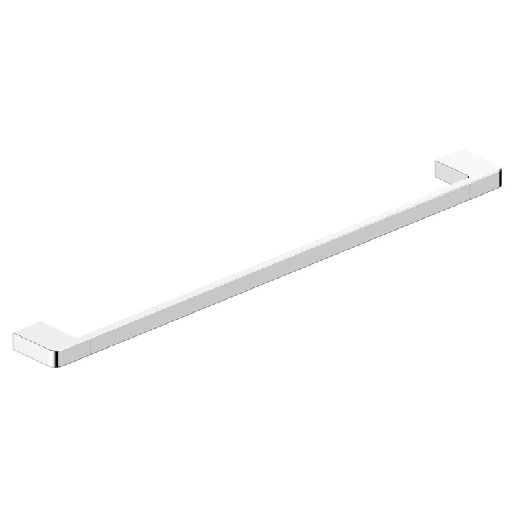 Elegant Cube 3-Piece Polished Chrome Bathroom Hardware Set