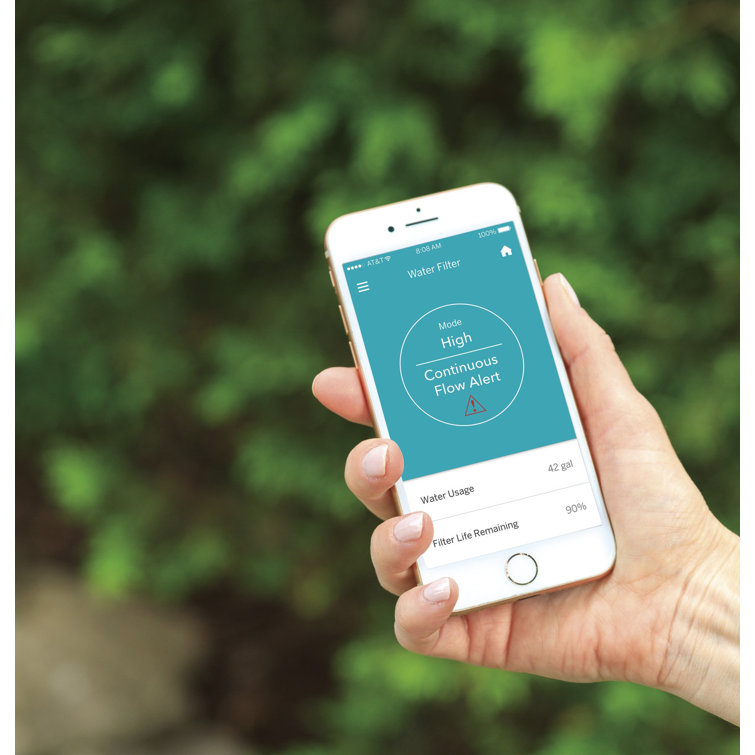 Smart Whole House Water Filtration System with Wi-Fi and Leak Detection