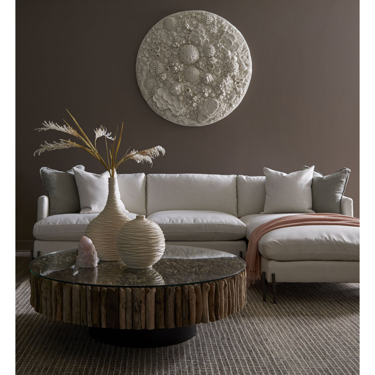 Off-White Coral Reef Textured Wall Art Decor